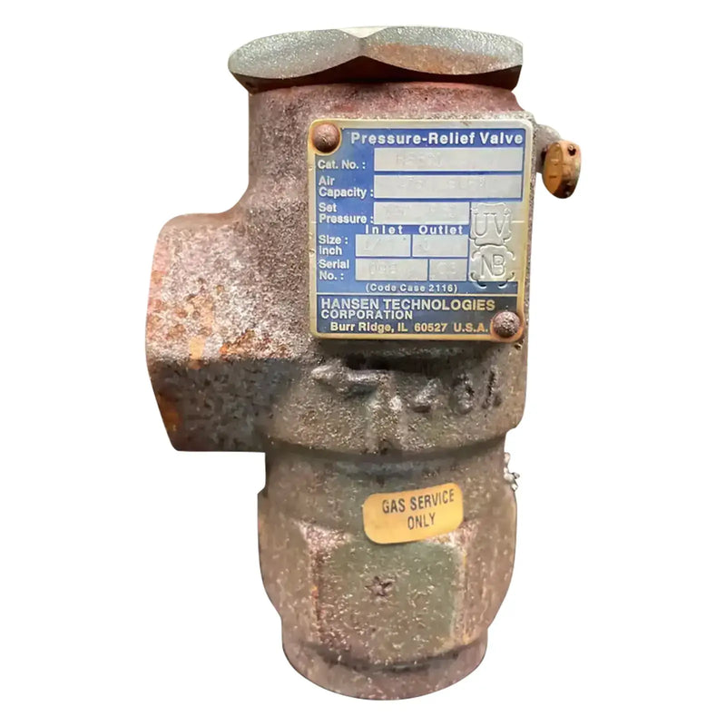 Hansen H5601 Pressure Relief Valve ( 1/2" x 1")