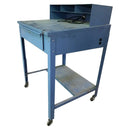 Global Industrial Blue Sloped Shop Desk