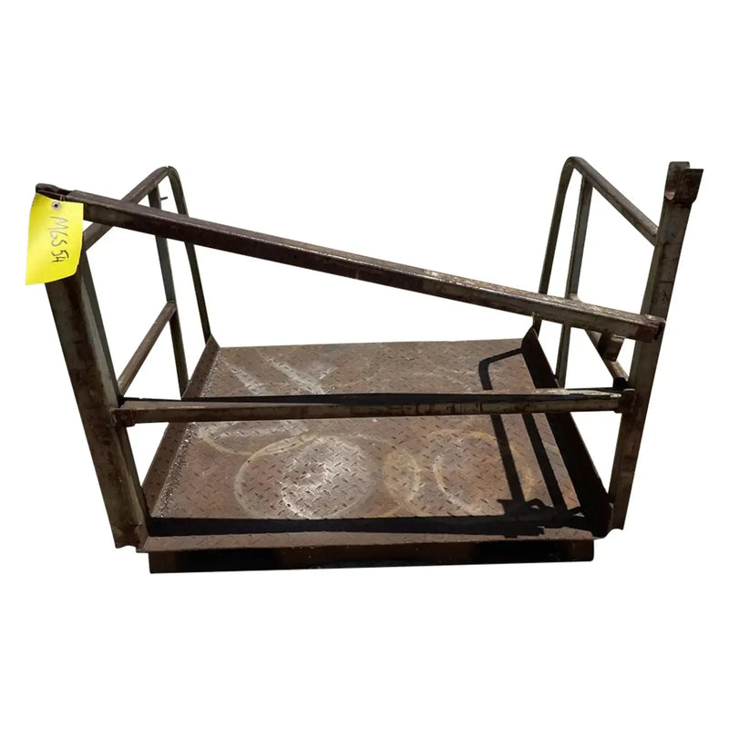 Jaula de seguridad resistente de la carretilla elevadora de la estructura de acero 36x36