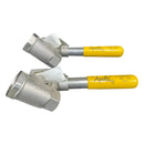 Parker 206552 Válvula de drenaje de líquido de bola SS (3/4")