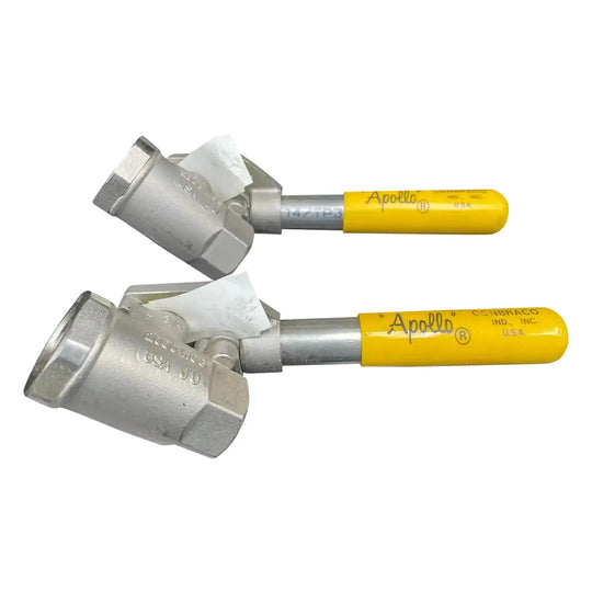 Parker 206552 Válvula de drenaje de líquido de bola SS (3/4")