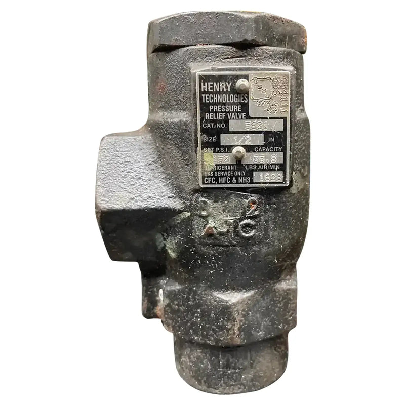 Henry Technologies 5601 Válvula de alivio de presión 1/2" FPT x 1" FPT)