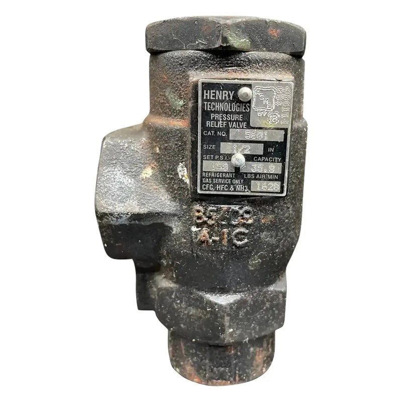 Válvula de alivio de presión Henry Technologies 5601 (1/2" FPT x 1" FPT)