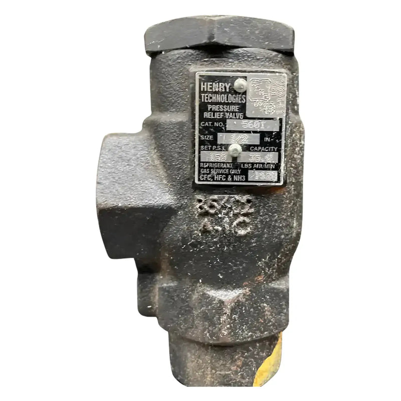 Henry Technologies 5601 Válvula de alivio de presión (1/2" FPT x 1" FPT)