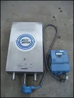Micro Motion Mass Flow Sensor