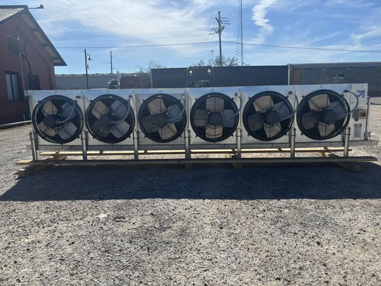 SGS STD6-1537-RBA-HGS-RH Ammonia Evaporator Coil - 12.04 TR, 6 Fans (Low Temperature)