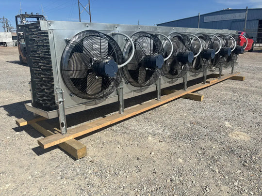 SGS STD6-1537-RBA-HGS-rH Ammonia Evaporator Coil - 12.04 TR, 6 Fans (Low Temperature)