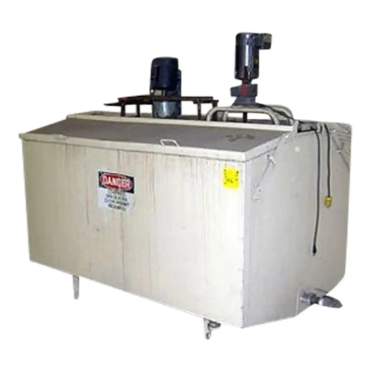 Horizontal Steel Jacketed Mixing Tank