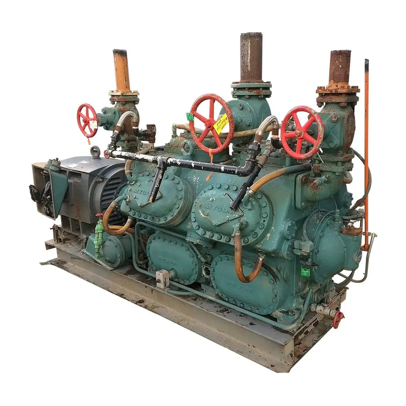 Mycom N12B 12-Cylinder Reciprocating Compressor Package (250 HP 460 V)