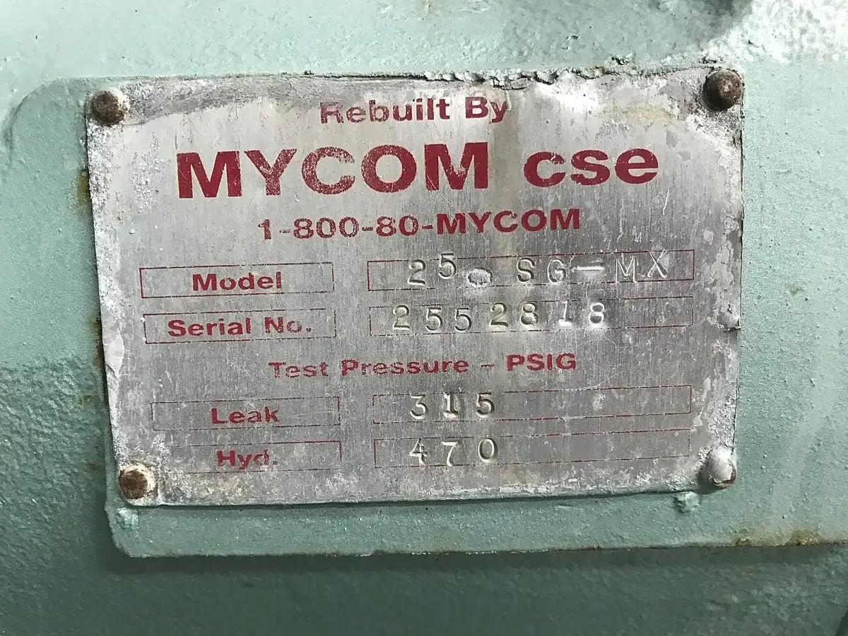 Mycom 250SU-MX Rotary Screw Compressor Package (Mycom 250SU-MX, 575 HP