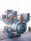 Paquete de compresor de tornillo rotativo Mycom 250SU-MX (Mycom 250SU-MX, 575 HP 2400/4160 V, panel de control micro Mycom)