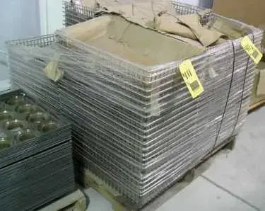 Nuevas rejillas para hornear de acero inoxidable