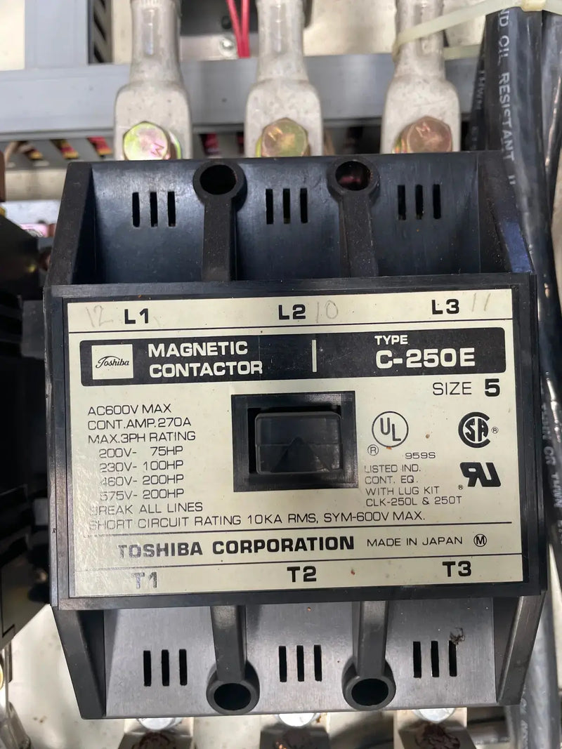 Ram Industries Screw Compressor Motor Starter (250 HP, 460 Volts, 60 Hz)