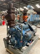York A3089 8-Cylinder Reciprocating Compressor Package (75 HP 230/460 V, Direct Drive Driven)