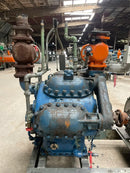 York A3089 8-Cylinder Reciprocating Compressor Package (75 HP 230/460 V, Direct Drive Driven)