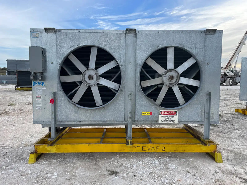 Krack PCS2L-5310-4-5-RBA-HGU-LH Ammonia Evaporator Coil- 28.17 TR, 2 Fans (Medium Temperature)