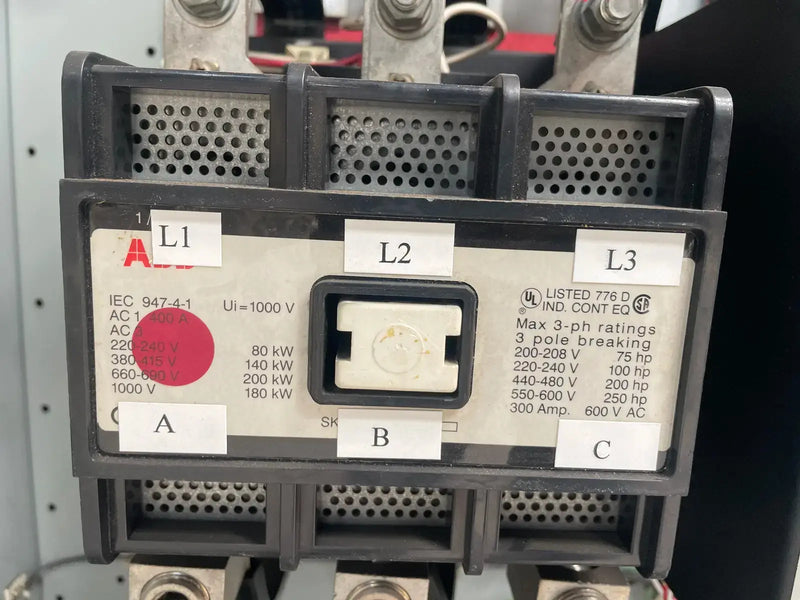 Ram Industries Screw Compressor Motor Starter (200 HP, 460 Volts, 60 Hz)