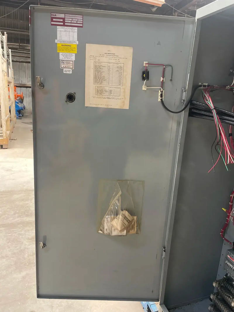 Ram Industries Screw Compressor Motor Starter ( 200 HP, 460 Volts, 60 Hz)