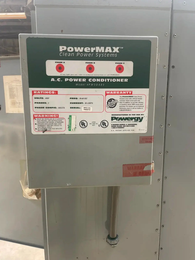 Ram Industries Screw Compressor Motor Starter ( 200 HP, 460 Volts, 60 Hz)