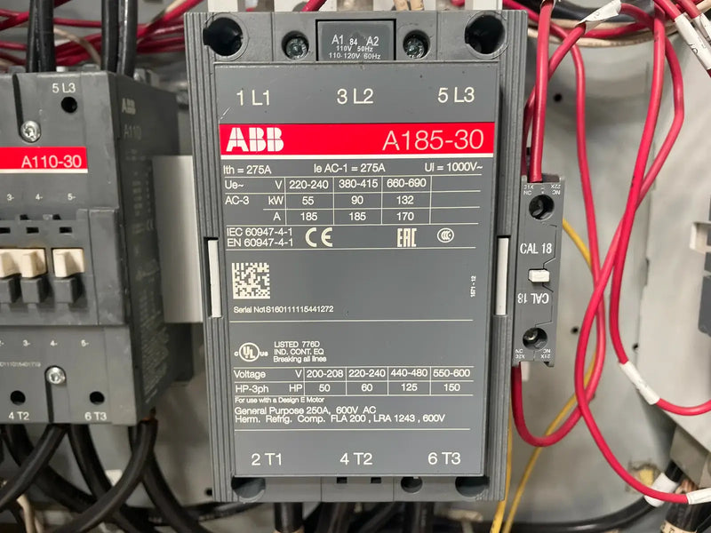 Ram Industries Screw Compressor Motor Starter ( 200 HP, 460 Volts, 60 Hz)