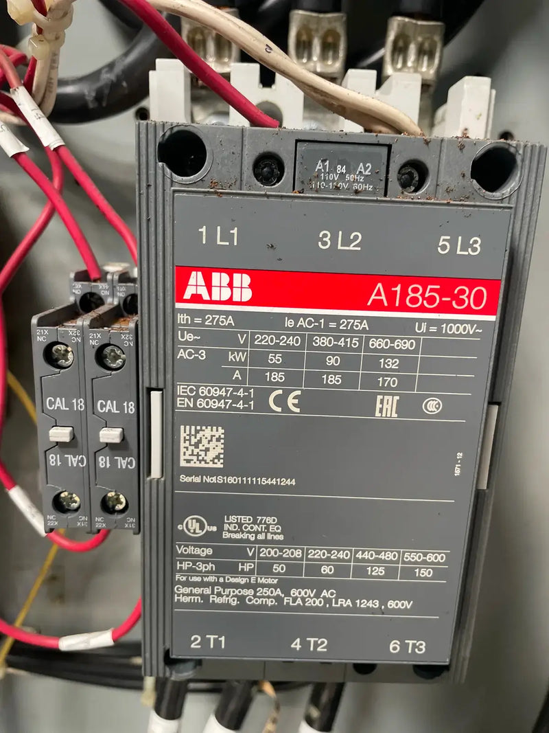 Ram Industries Screw Compressor Motor Starter ( 200 HP, 460 Volts, 60 Hz)
