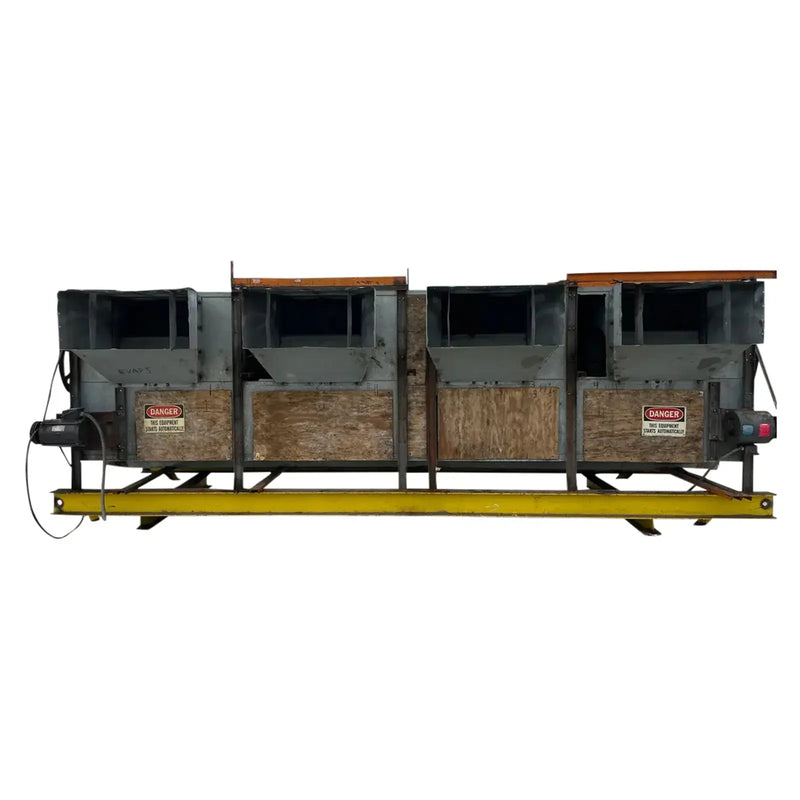 Rigidbilt C636-103RAHC Ammonia Evaporator Coil - 4 Fans (Low Temperature)