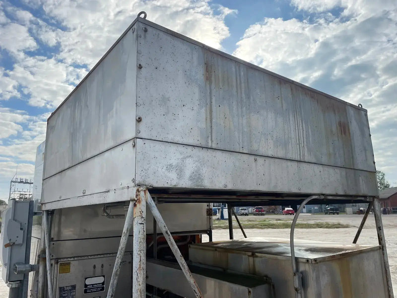 Máquina para fabricar hielo en placas Turbo Ice CF8SCA de acero inoxidable (refrigeración con halocarbono (freón), 5 toneladas por día)