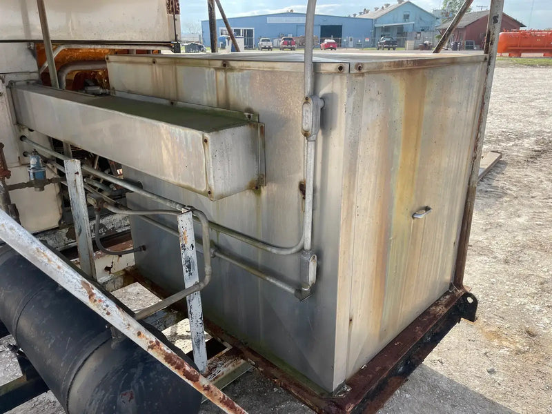Máquina para fabricar hielo en placas Turbo Ice CF8SCA de acero inoxidable (refrigeración con halocarbono (freón), 5 toneladas por día)