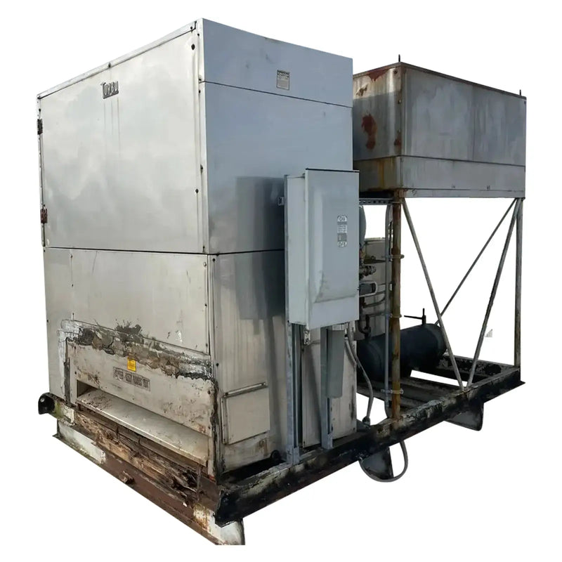 Máquina para fabricar hielo en placas Turbo Ice CF8SCA de acero inoxidable (refrigeración con halocarbono (freón), 5 toneladas por día)