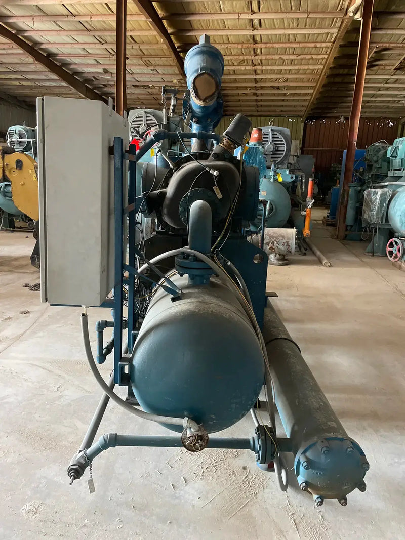 Vilter VSS-751 Rotary Screw Compressor Package (377 HP 460 V, M&M Micro Control Panel)