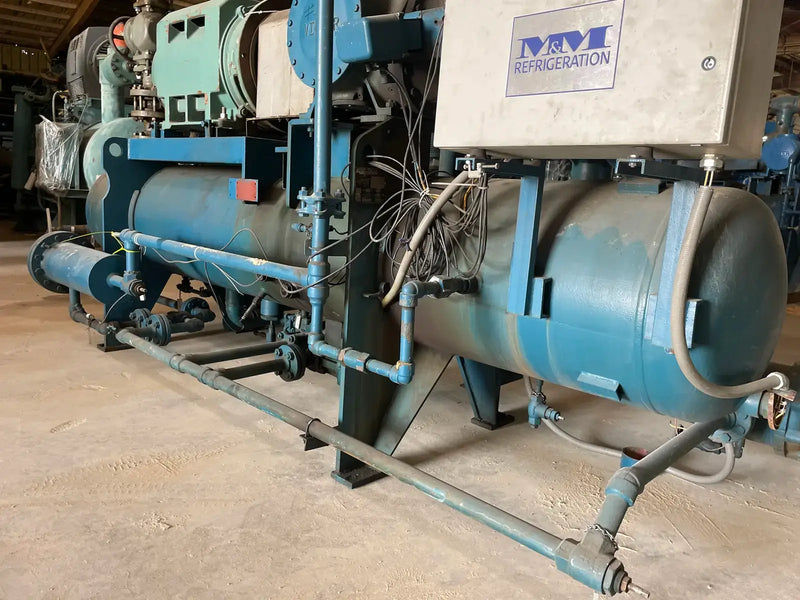Vilter VSS-751 Rotary Screw Compressor Package (377 HP 460 V, M&M Micro Control Panel)
