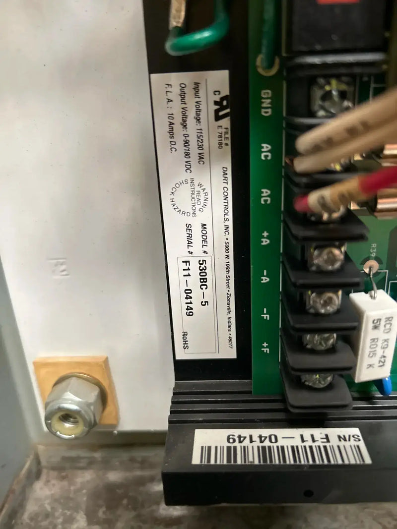 Dart Controls 530BC-5 Variable Speed DC Control