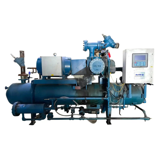 Vilter VSS-751 Rotary Screw Compressor Package (Vilter VSS-751, 350 HP 460 V, M&M Micro Control Panel)