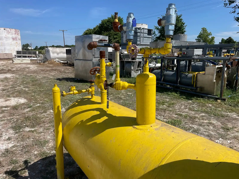 E.L Nickell Co. Horizontal Ammonia Receiver (36 in X 168 in. 850 Gallons)