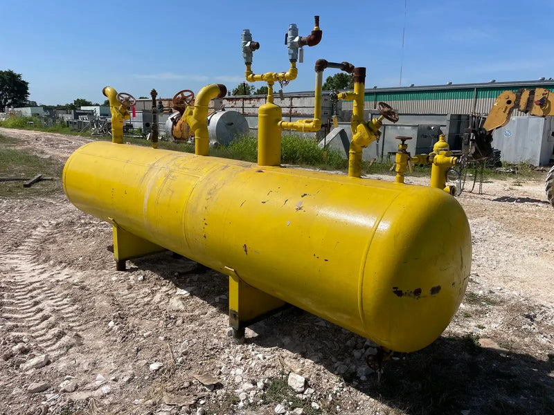 E.L Nickell Co. Horizontal Ammonia Receiver (36 in X 168 in. 850 Gallons)