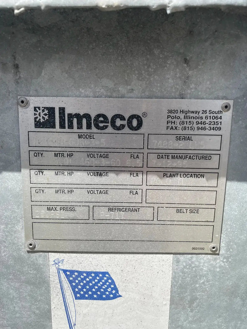 Imeco ICB-4C-606-3-5 Ammonia Evaporator Coil- 22.84 TR (Low Temperature)