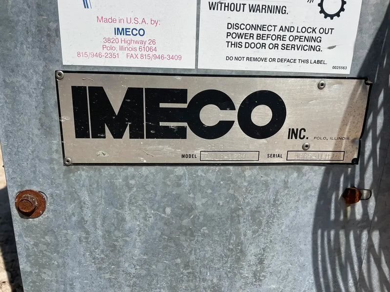 Imeco GPX340L8-1230 Ammonia Evaporator Coil- 10.25 TR, 3 Fans (Low Temperature)