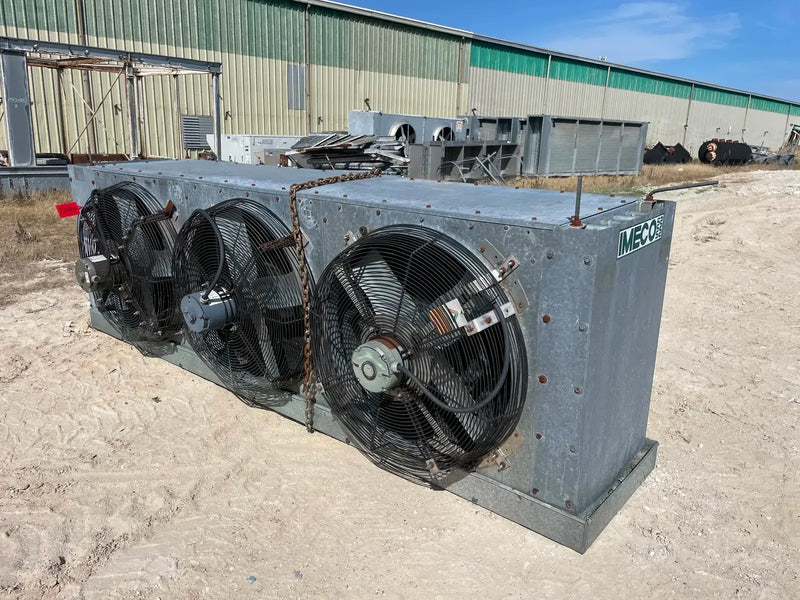 Imeco GPX340L8-1230 Ammonia Evaporator Coil- 10.25 TR, 3 Fans (Low Temperature)