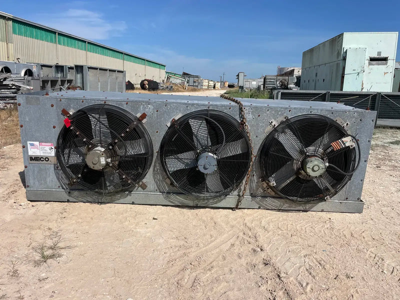 Imeco GPX340L8-1230 Ammonia Evaporator Coil- 10.25 TR, 3 Fans (Low Temperature)