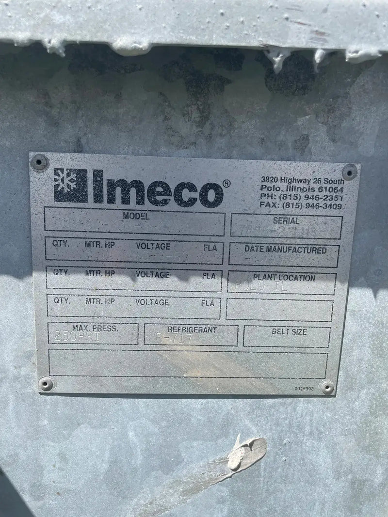 Imeco ICB-4C-606-3-5 Ammonia Evaporator Coil- 22.84 TR, 4 Fans (Low Temperature)