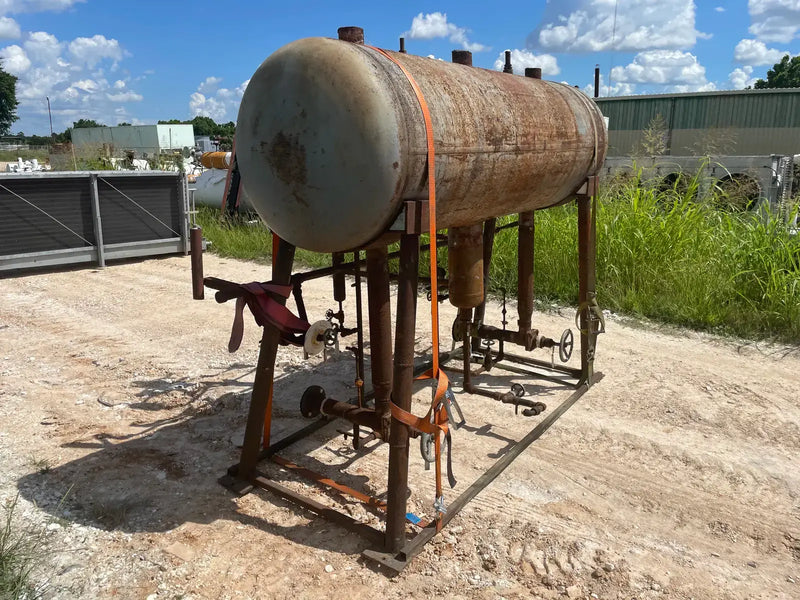E.L. Nickell Co. Horizontal Ammonia Recirculator (36 in. X 108 in. 580 Gallons)