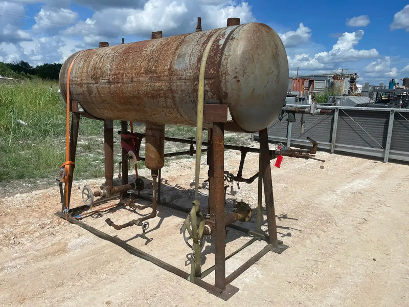 E.L. Nickell Co. Horizontal Ammonia Recirculator (36 in. X 108 in. 580 Gallons)