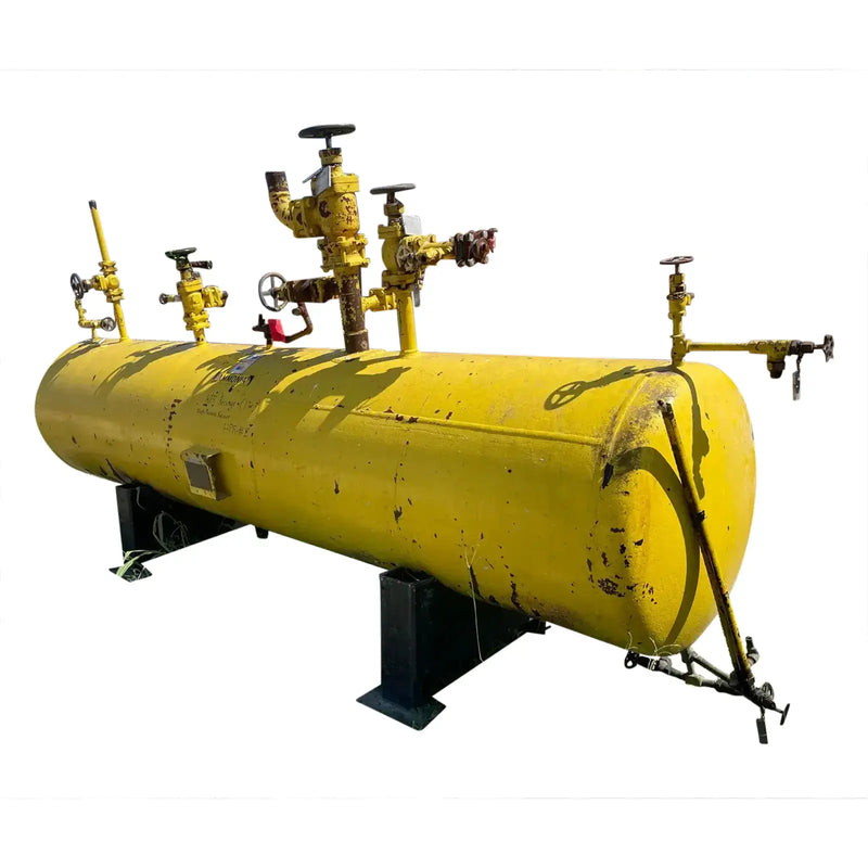 Receptor horizontal de amoníaco Frick (36 in x 168 in, 850 galones)