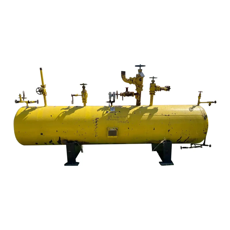 Receptor horizontal de amoníaco Frick (36 in x 168 in, 850 galones)