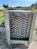 Serpentín de evaporador de amoníaco con serpentín de aletas de placa Imeco - 34 TR (baja temperatura)