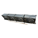 Serpentín del evaporador de amoníaco Imeco ICB-4C-606-3-5 - 22,84 TR, 4 ventiladores (baja temperatura)