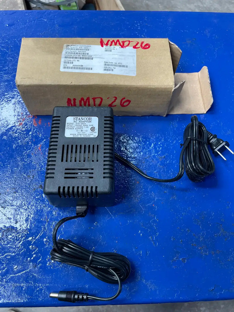 Stancor Electronics STA-6624 AC/DC Adapter Power Supply Cord