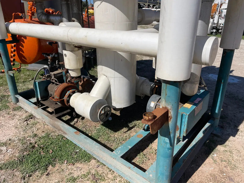 Recirculador de amoníaco horizontal RVS (60 x 132 pulgadas, 2105 galones)