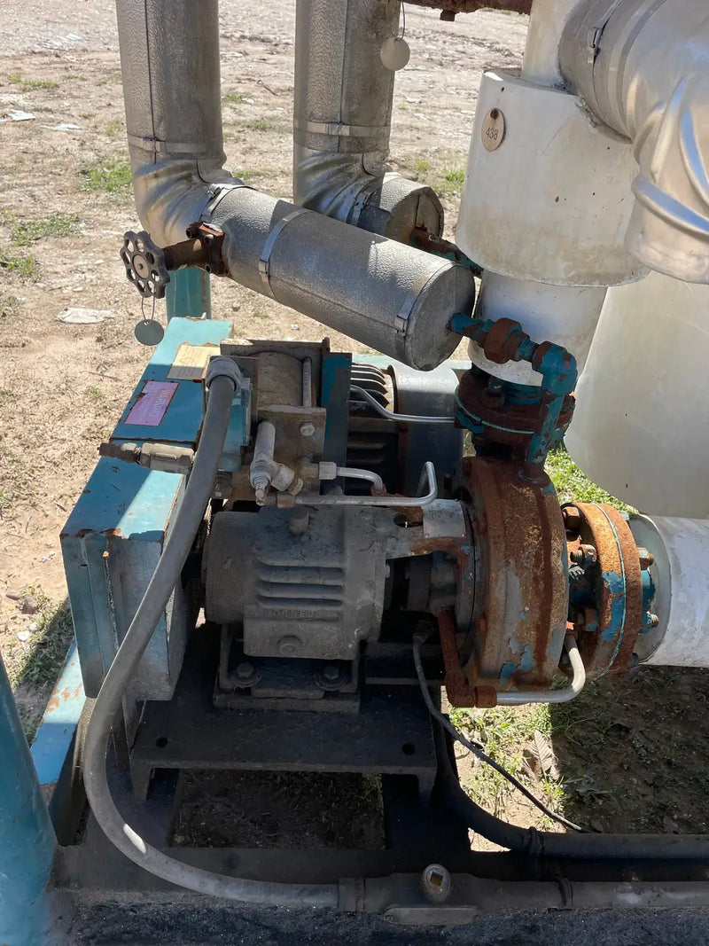 Recirculador de amoníaco horizontal RVS (60 x 132 pulgadas, 2105 galones)