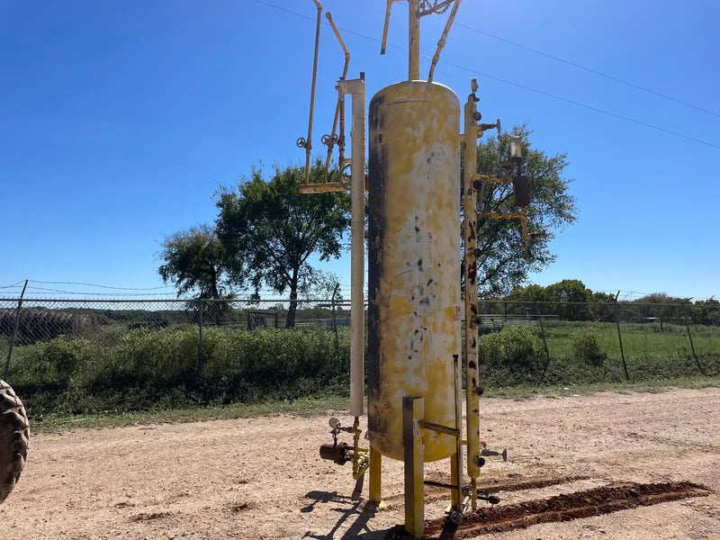Receptor de amoníaco vertical RVS (36 x 120 pulgadas, 635 galones)